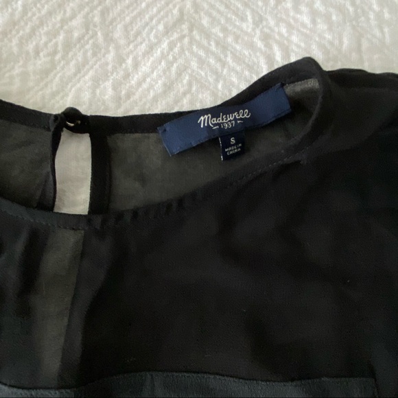 Madewell Silk Horizonline Blouse - Picture 4 of 5